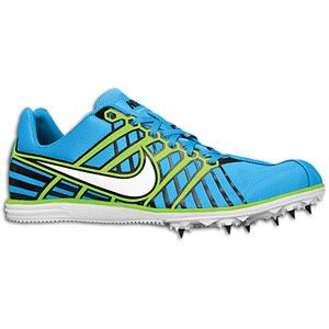 Nike Zoom Rival D 6   Mens   Blue Glow/Electric Green/Treasure Blue