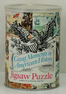 1969 Humble Oil Refining Co Great Moments in American History Jigsaw