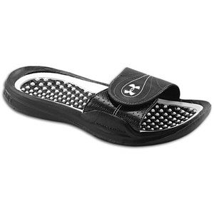 Under Armour Playmaker IV Slide   Womens   Casual   Shoes   Black