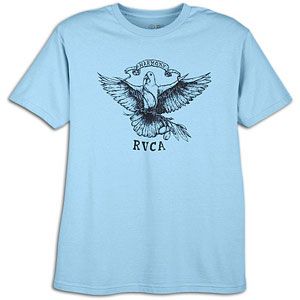 RVCA Harmony Banners II S/S T Shirt   Mens   Skate   Clothing   Sky