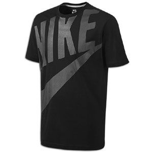 Nike Exploded Futura S/S T Shirt   Mens   Casual   Clothing   Black