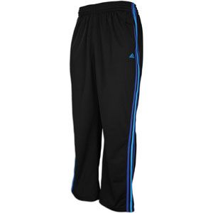  adidas brandmark. 31 inseam. 100% polyester tricot. Imported