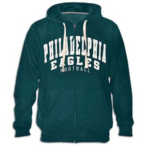 III NFL Team Full Zip Hoodie   Mens   Philadelphia Eagles   Teal