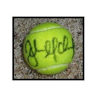 John McEnroe Autographed Tennis Ball   Autographed Tennis