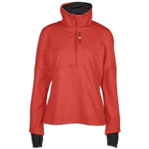 Reebok CrossFit 1/4 Zip   Womens   Clothing   Excellent Red