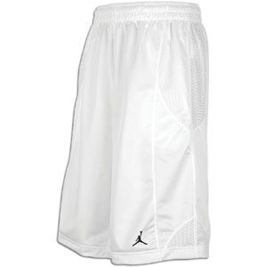 Jordan Durasheen Short   Mens   Basketball   Clothing   White/White