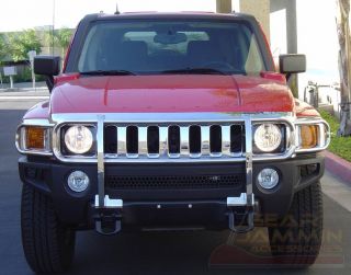 Brand New Hummer H3 Chrome Finish Grill Guard