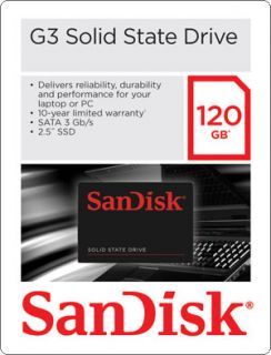 SanDisk G3 120 GB Solid State Drive SDS7CB 120G G25