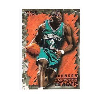 1996 97 Fleer #122 Larry Johnson Hardwood Leader Sports