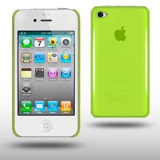 CELL_ IPHONE 4G GREEN CRYSTAL BACK COVER CASE BY CELLAPOD