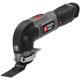 Porter Cable’s PCL120MTC 2 oscillating tool comes with a wide range