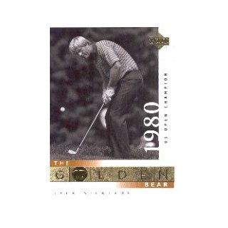 2001 Upper Deck #121 Jack Nicklaus 1980 US Open