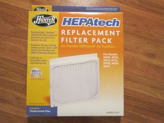 Hunter HEPAtech Model 30925 Air Purification Filter