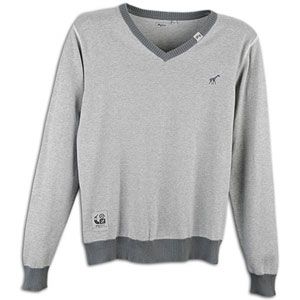 LRG Core Collection V Neck Sweater   Mens   Skate   Clothing   Ash