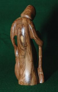 Nativity Figurine Hand Carved of Olive Wood in Bethlehem