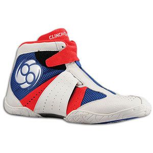 Clinch Gear Invincible   Mens   Wrestling   Shoes   Red/White/Blue