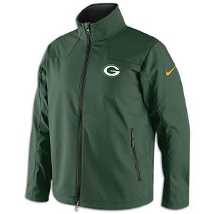 Nike NFL Sideline Softshell Jacket   Mens   Green Bay Packers   Fir