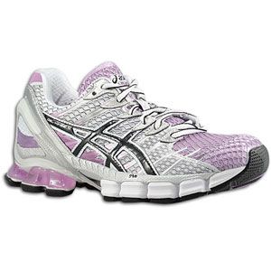ASICS® Gel   Kinsei 4   Womens   Running   Shoes   Lilac/Black/White