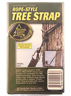 Hunter Safety System Rope Style Tree Strap RSTS New