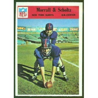   Morrall & Scholtz 1966 Philadelphia Card # 127 
