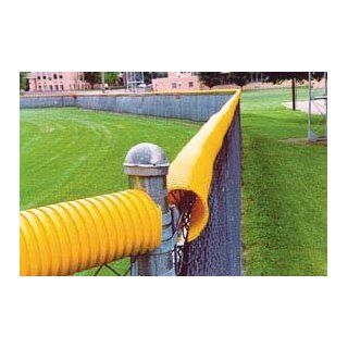 Yellow Poly Cap Fence Guard   250ft