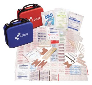 The Justin Case Max Medic kit contains more than 125 first aid items