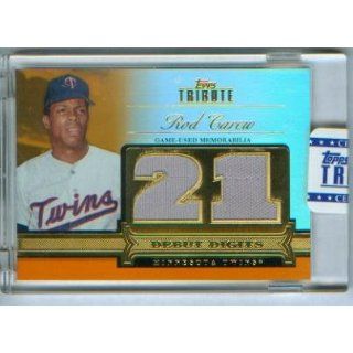 Rod Carew 2012 Topps Tribute Baseball Double Digits Game