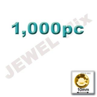 1,000pc Rhinestones Round 10mm   Jewel Tone Assortment
