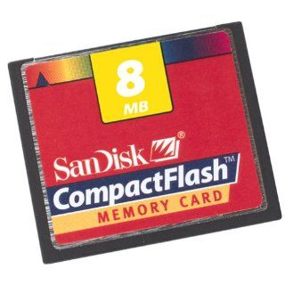 SanDisk 8 MB CompactFlash Card (SDCFB 8 144) Electronics