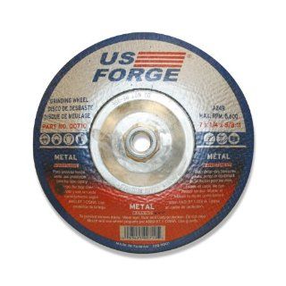 US Forge 710 Grinding Wheel TYPE #28 Abr, 7 Inch by 1/4 Inch by 5/8