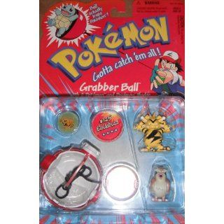 Pokemon Grabber Ball #125 Electabuzz & #133 Pidgey Toys & Games