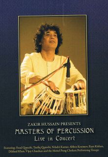 Zakir Hussain Live Concert DVD Master of Percussion