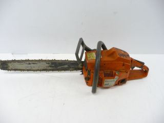 Husqvarna Chainsaw Model 55 Rancher 20 Bar for Parts Only 