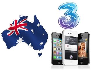 iPhone 3G 3GS 4 4S Three Hutchison Australia iTunes Factory Unlock