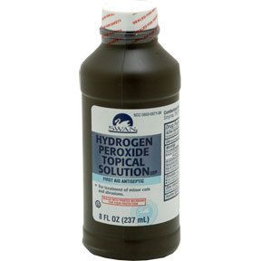 Hydrogen Peroxide Antiseptic Solution 8 Oz