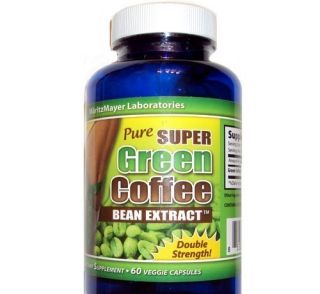 PACK PURE SUPER GREEN COFFEE BEAN EXTRACT 800 MG 60 + 60 + 60 VEGGIE