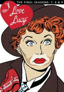 Preorder Nov 6 I Love Lucy Final Seasons 7 8 9 New 4 DVD Set