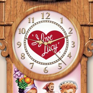 Officially Licensed I Love Lucy 60th Anniversary Cuckoo Clock