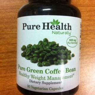 Pure Health 100 Green Coffee Bean Extract 30 Capsules as Seen on Dr Oz