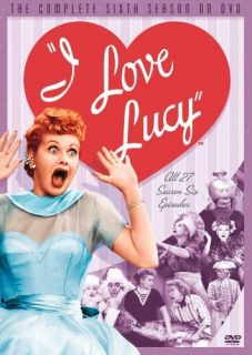 Love Lucy The Complete Sixth Season 4 Discs New DVD