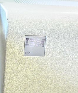 Vintage IBM 5151 Monochrome Monitor Green Test Works