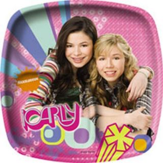 iCarly Dessert Pocket Plates Party Supplies