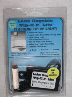 Bbpie Electric Ice Fishing Tip Up Light Red TLF 01 New