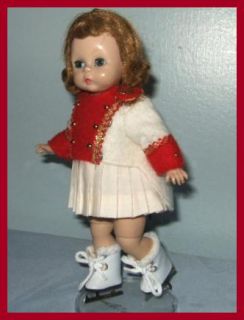 Free U s Shipping Faux Fur Trim Ice Skates Doll Shoes for Ginny Ginger
