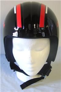  Race Fireball Snow Ski Snowboard Helmet Black Size 56 Small New