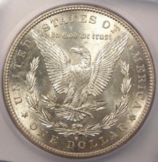  Silver Dollar $1 ICG MS61 RARE Date Uncirculated Coin ★