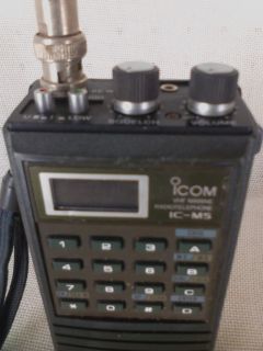Icom IC M5 VHF Marine Handheld Transceiver Radio NR