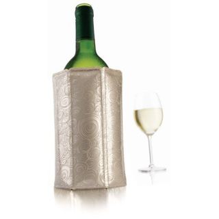 Vacu Vin Rapid Ice Wine Cooler Chiller Platinum Swirl