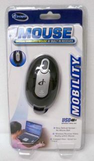 iConcepts M01717 MB Optical Wireless Notebook Mouse New
