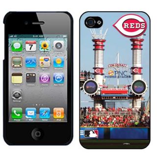Cincinnati Reds Great American Ball Park Stadium iPhone 4 Case Black